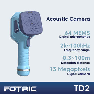 FOTRIC TD2 Kamera do obrazowania akustycznego