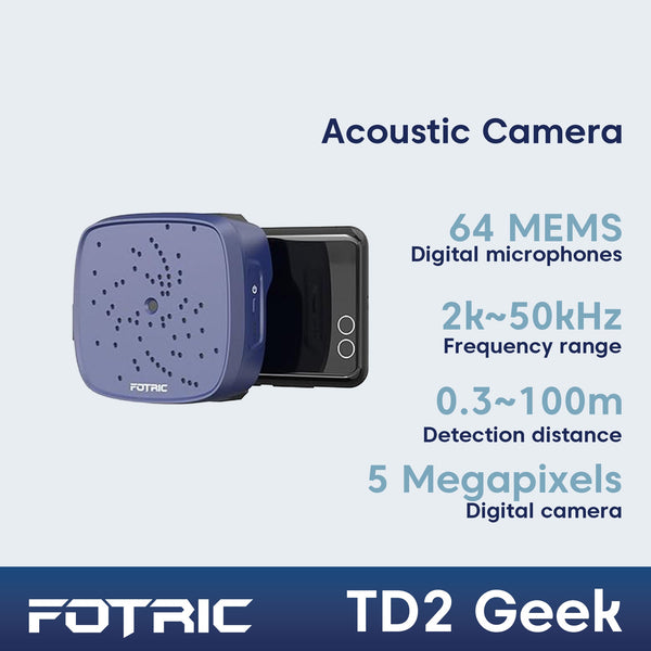 FOTRIC TD2 Geek Przenośne Obrazowanie Akustyczne