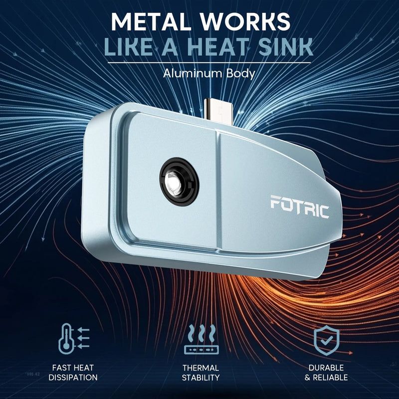 FOTRIC EU Official Store-FOTRIC TP320A Portable Thermal Imaging Camera-